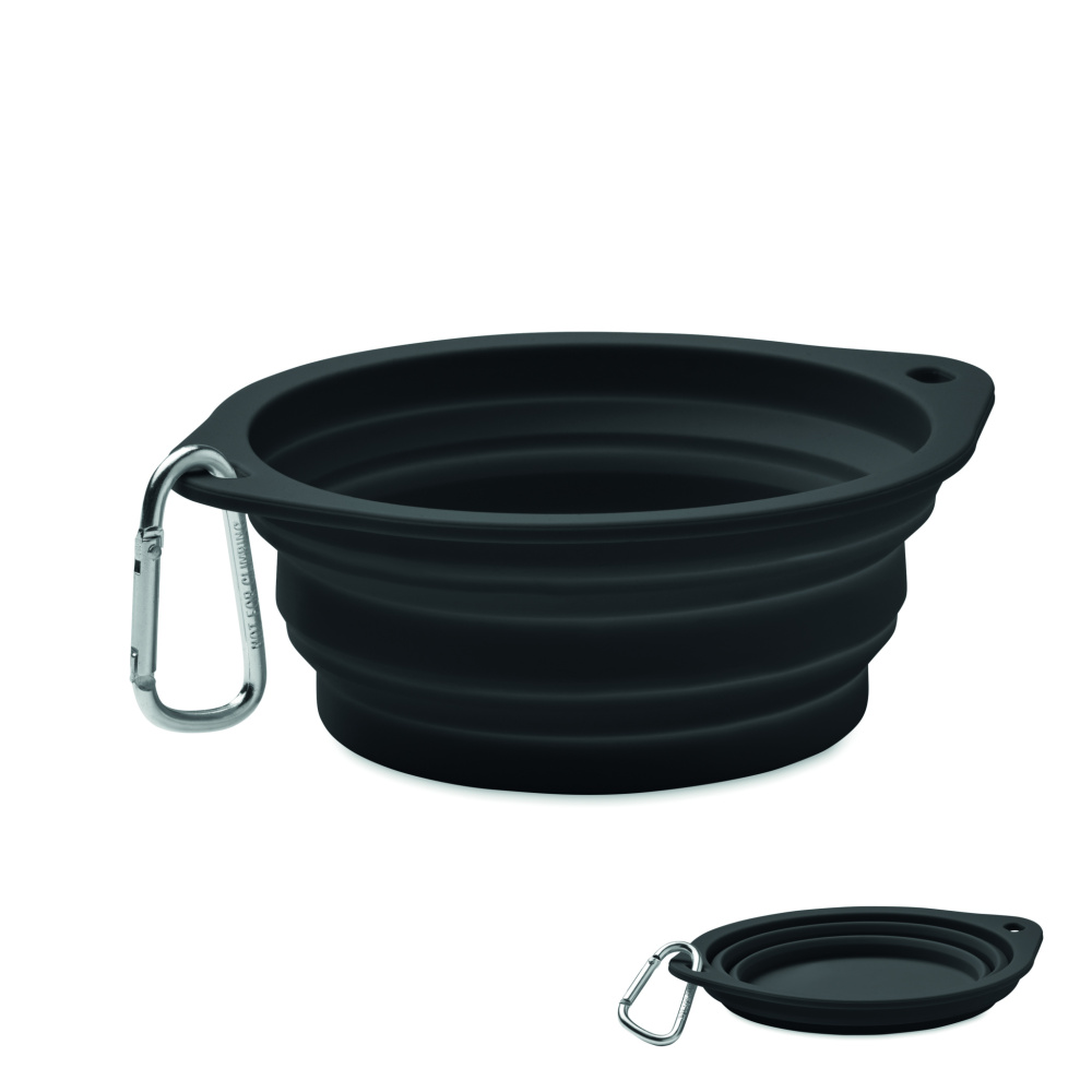 Logotrade promotional gift image of: Portable pet bowl 350 ml