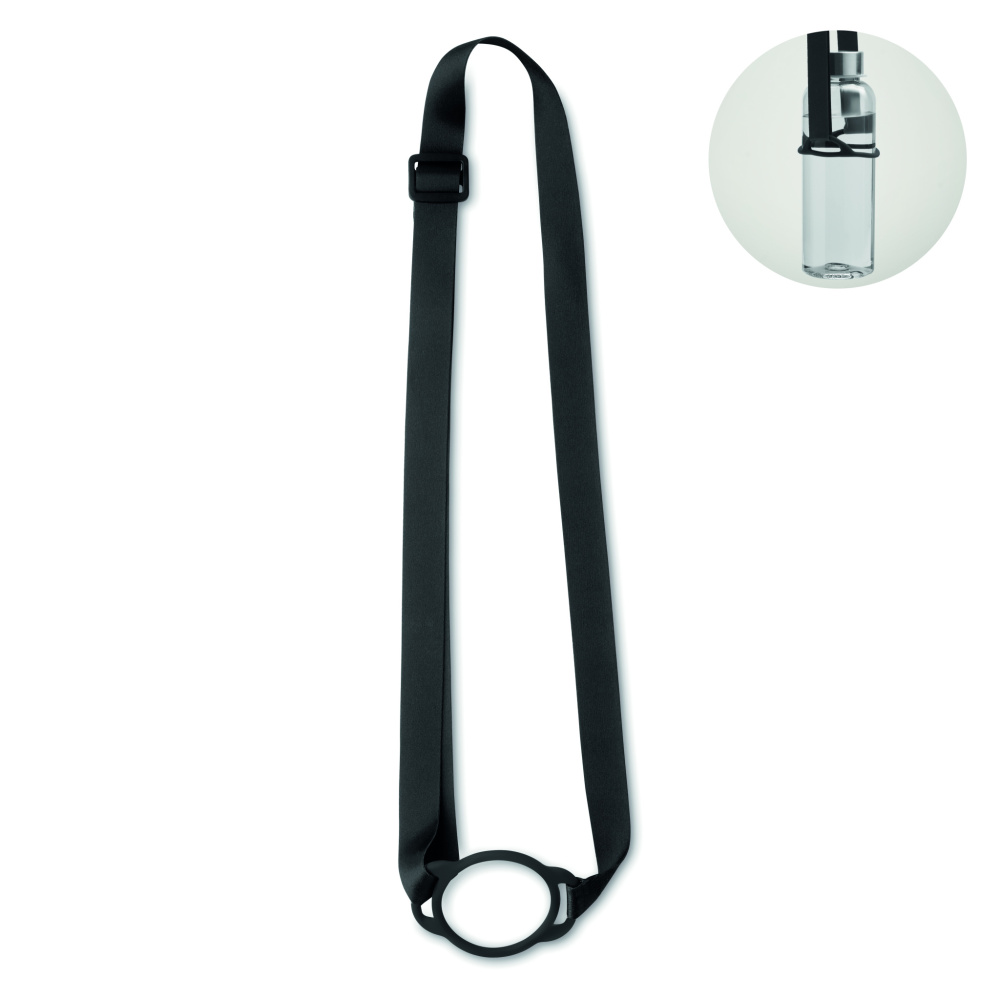 Logotrade promotional giveaway picture of: Lanyard with cup holder 6cm