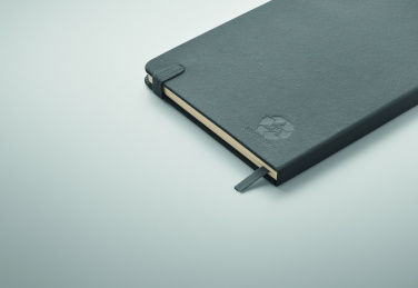 Logotrade promotional merchandise image of: Recycled Leather A5 notebook