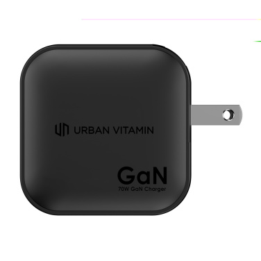 Logo trade promotional items image of: Urban Vitamin Santa Cruz RCS rplastc 70W GAN charger