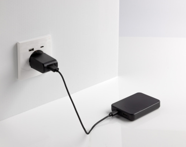 Logotrade promotional giveaway picture of: Boostcore RCS recycled plastic powerbank 5.000mAh with USB C
