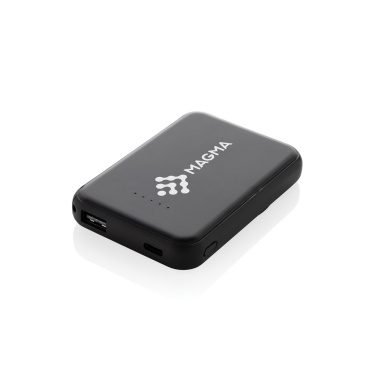 Logo trade promotional products picture of: Stellar RCS recycled plastic 5000 mah 5W magnetic powerbank