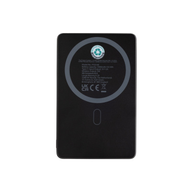 Logo trade advertising products picture of: Orion RCS recycled aluminum 5000 mah 5W magnetic powerbank