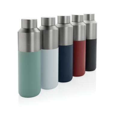 Logotrade promotional giveaway image of: Fluid RCS certified recycled steel water bottle 600ml