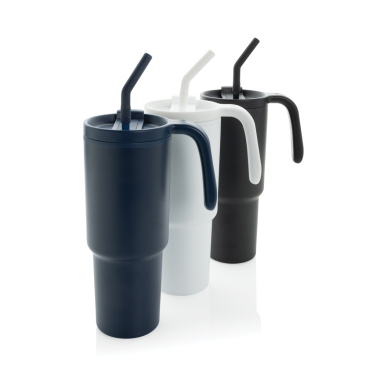 Logo trade promotional gifts picture of: Graphic 360 RCS certified recycled steel tumbler 900ml