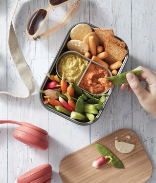 Logo trade promotional gift photo of: Black+Blum Stainless Steel Sandwich Box Large