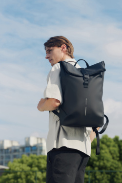 Logo trade promotional merchandise picture of: Urban Water Resistant Flap-top Backpack