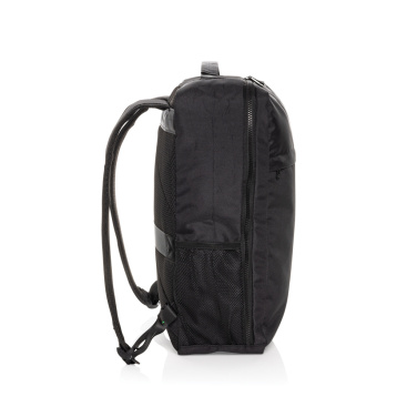 Logotrade promotional product image of: Swiss Peak Aware™ RPET Essential 15.6 inch laptop backpack