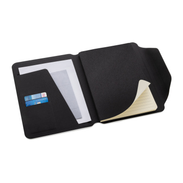Logotrade promotional product picture of: Teri AWARE™ RPET and walnut A5 portfolio