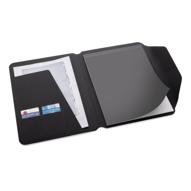 Logotrade promotional merchandise photo of: Teri AWARE™ RPET and walnut A4 portfolio
