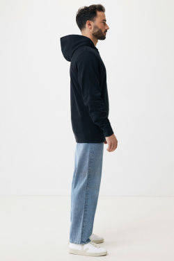 Logo trade corporate gifts image of: Iqoniq Yengo recycled cotton hoodie with sidepockets