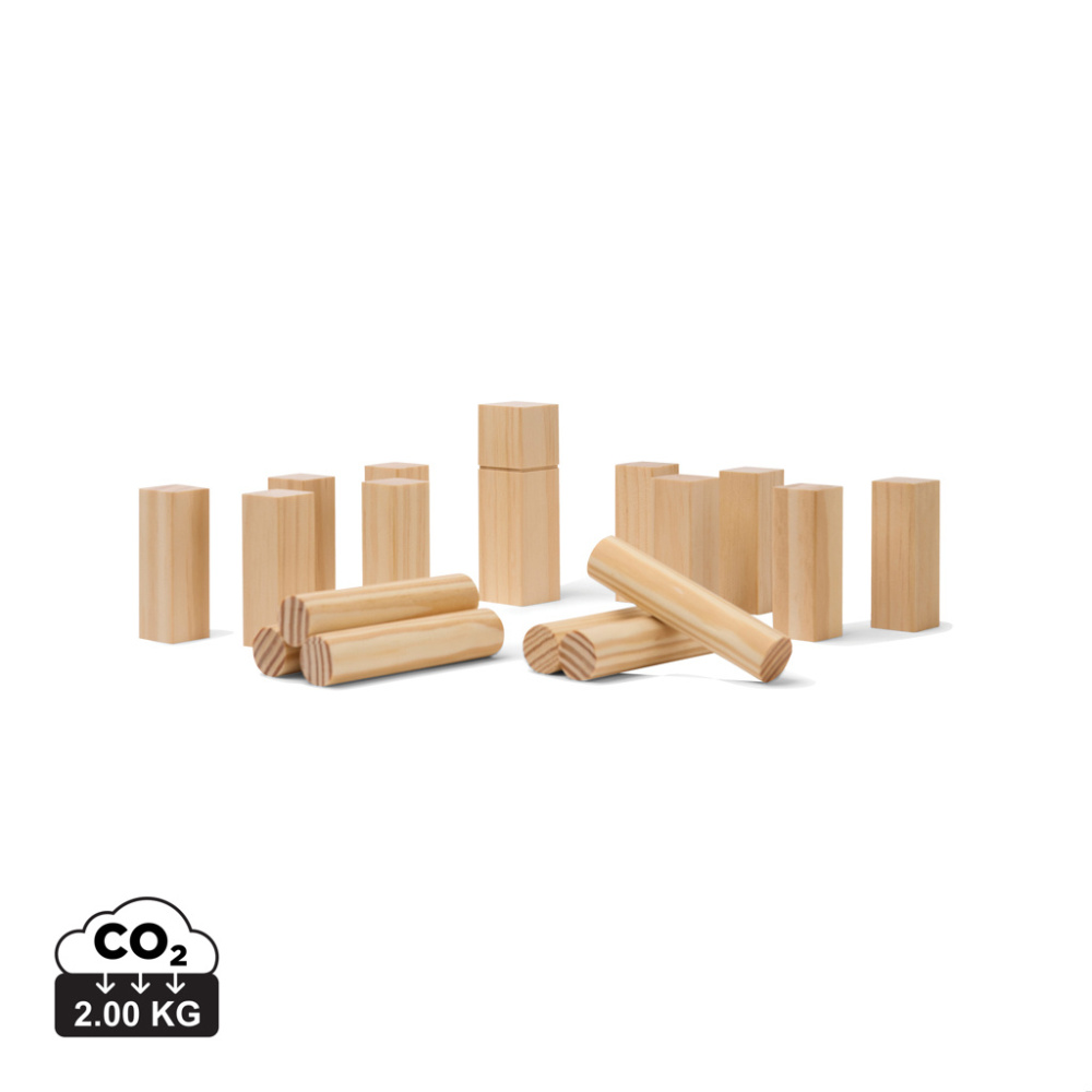 Logo trade promotional merchandise image of: VINGA Kubb mini game