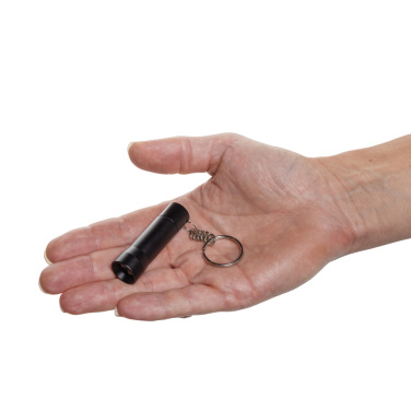 Logotrade corporate gift picture of: Flash RCS recycled aluminium keychain torch