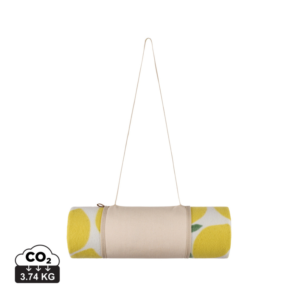 Logotrade promotional product image of: VINGA Arwe GRS picnic blanket