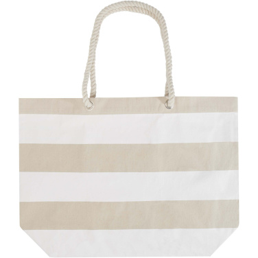 Logotrade corporate gift image of: Florida 270 g/m² GRS recycled beach tote bag 18L