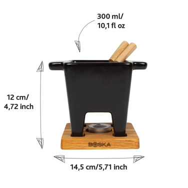 Logotrade advertising products photo of: BOSKA Tapas Fondue Nero - 300 ml