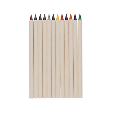 Logo trade promotional merchandise photo of: Micki GRS infinity 12pc coloring pencil set