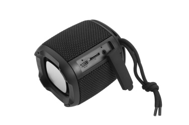Logotrade promotional merchandise picture of: Bluetooth speaker HERMON Schwarzwolf