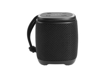 Logotrade promotional gift picture of: Bluetooth speaker HERMON Schwarzwolf