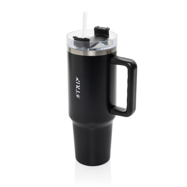 Logotrade promotional products photo of: Stadley RCS recycled steel tumbler 1200ML