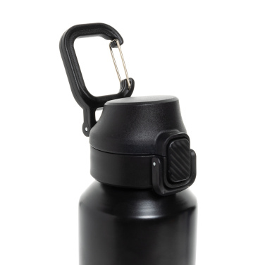 Logo trade business gift photo of: Via RCS Re-steel lockable sport bottle 600ML