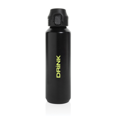 Logotrade promotional giveaway image of: Via RCS Re-steel lockable sport bottle 600ML