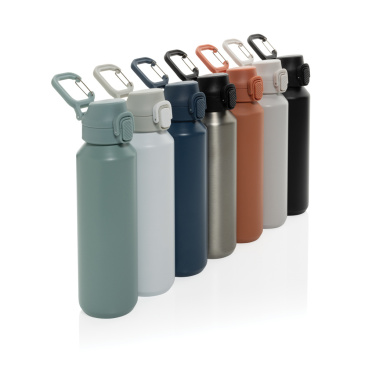 Logo trade promotional products image of: Via RCS Re-steel lockable sport bottle 600ML