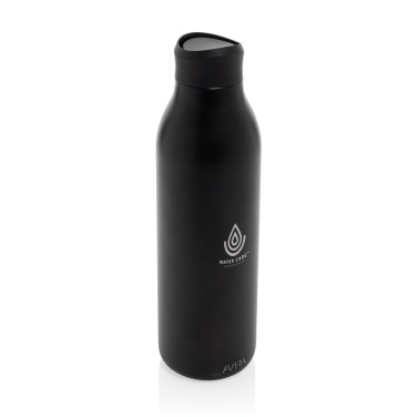 Logo trade corporate gifts image of: Avira Alok RCS re-steel 360 waterbottle 600ML