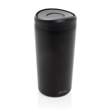 Logo trade promotional merchandise photo of: Avira Alix RCS re-steel click tumbler 400ML