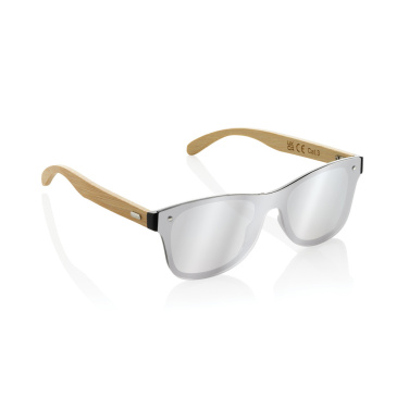 Logotrade corporate gifts photo of: Prism RCS recycled plastic sunglasses with bamboo frame