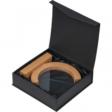 Logo trade business gifts image of: Trophy with bamboo base Oshawa