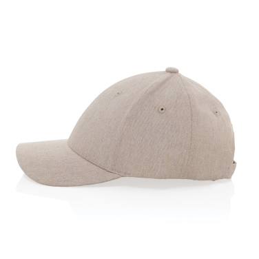Logotrade promotional products photo of: Milo AWARE™ recycled heather 6 panel cap 200gr