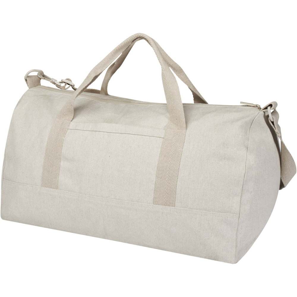 Logotrade promotional products photo of: Porter 500 g/m² Aware™ recycled duffel bag 50L