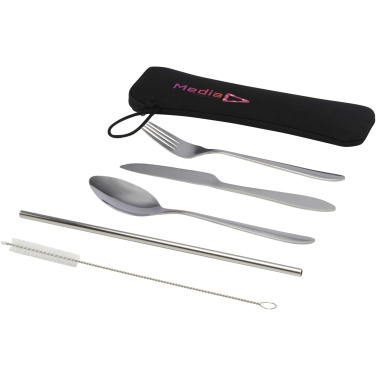 Logotrade business gifts photo of: Sheen 5-piece stainless steel cutlery set