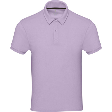 Logo trade promotional gift photo of: Akoya recycled terry unisex polo