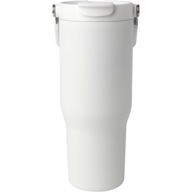 Logo trade corporate gifts picture of: Bronx 900 ml RCS recycled stainless steel copper vacuum insulated tumbler with dual function lid