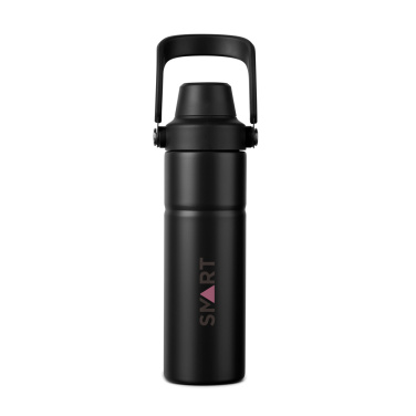 Logo trade promotional giveaways image of: Baltimore trek RCS recycled SS bottle 600 ML