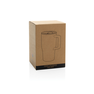 Logo trade promotional giveaways image of: Ceramic Luxe Quencher 490ml