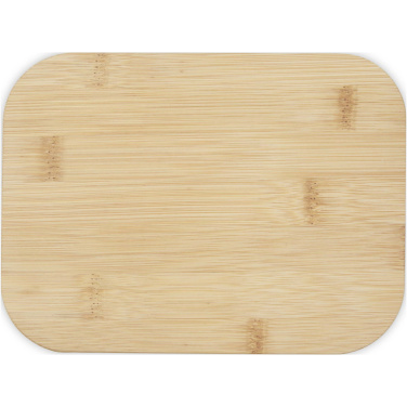 Logo trade promotional items picture of: Roby glass lunch box with bamboo lid