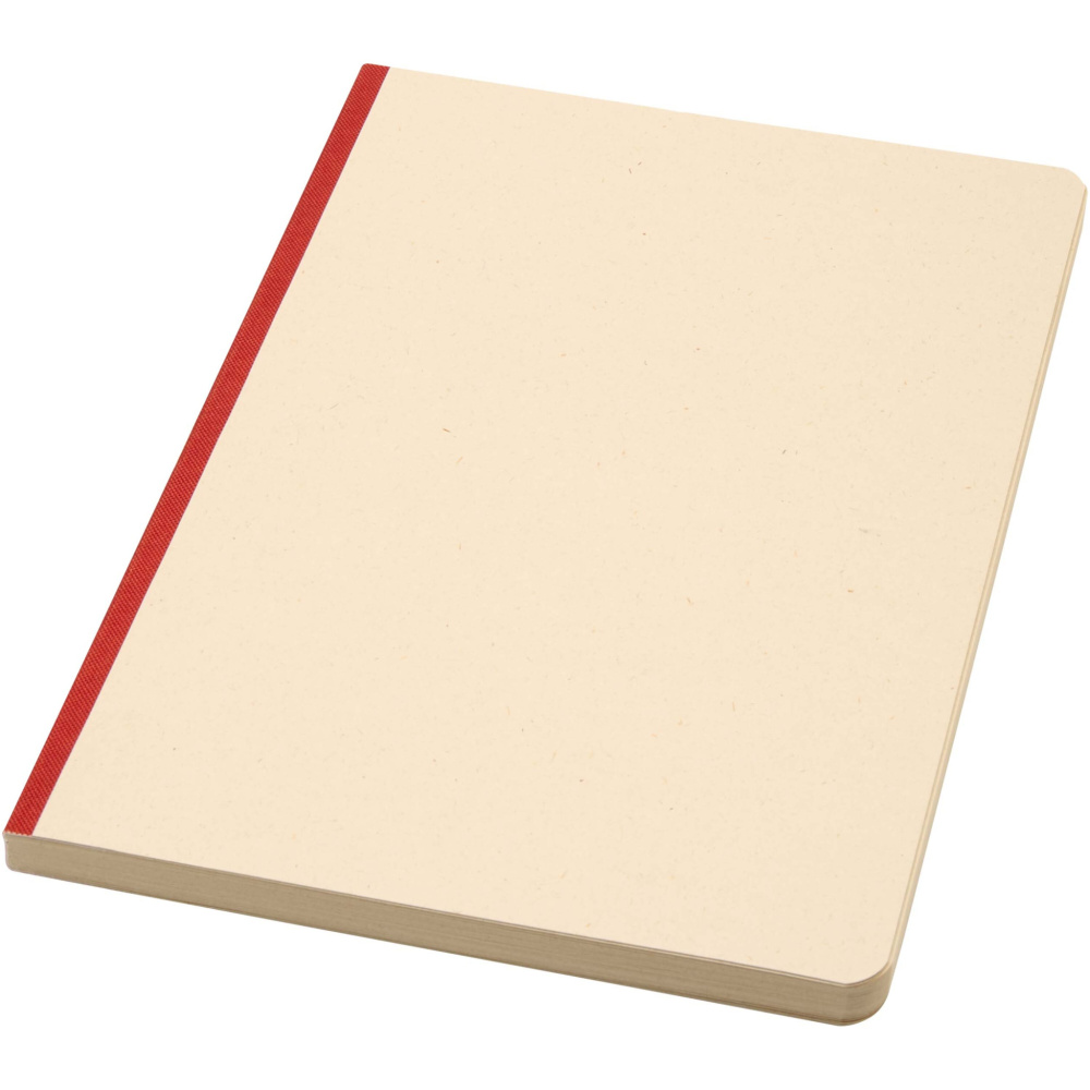 Logotrade promotional giveaway picture of: Liliana A5 sugarcane and RPET soft cover notebook
