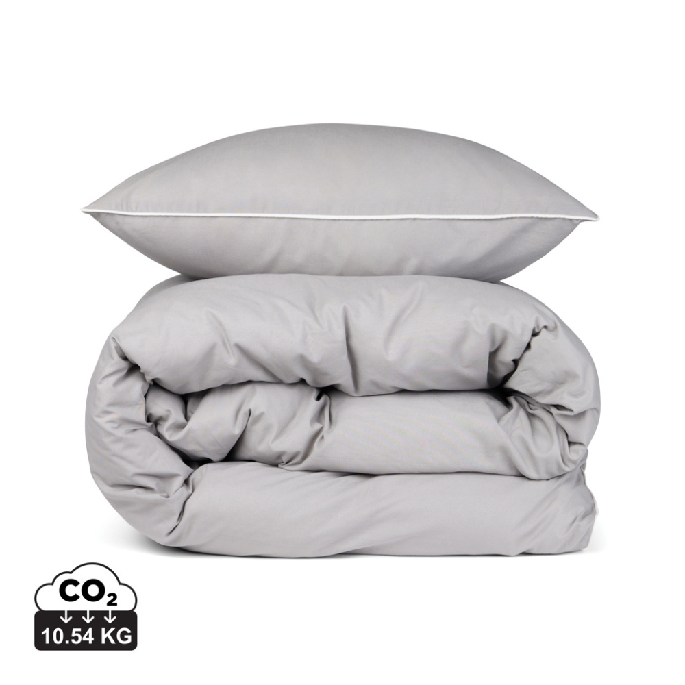 Logotrade advertising product image of: VINGA Marston OCS organic cotton bed linen, 4 pcs set