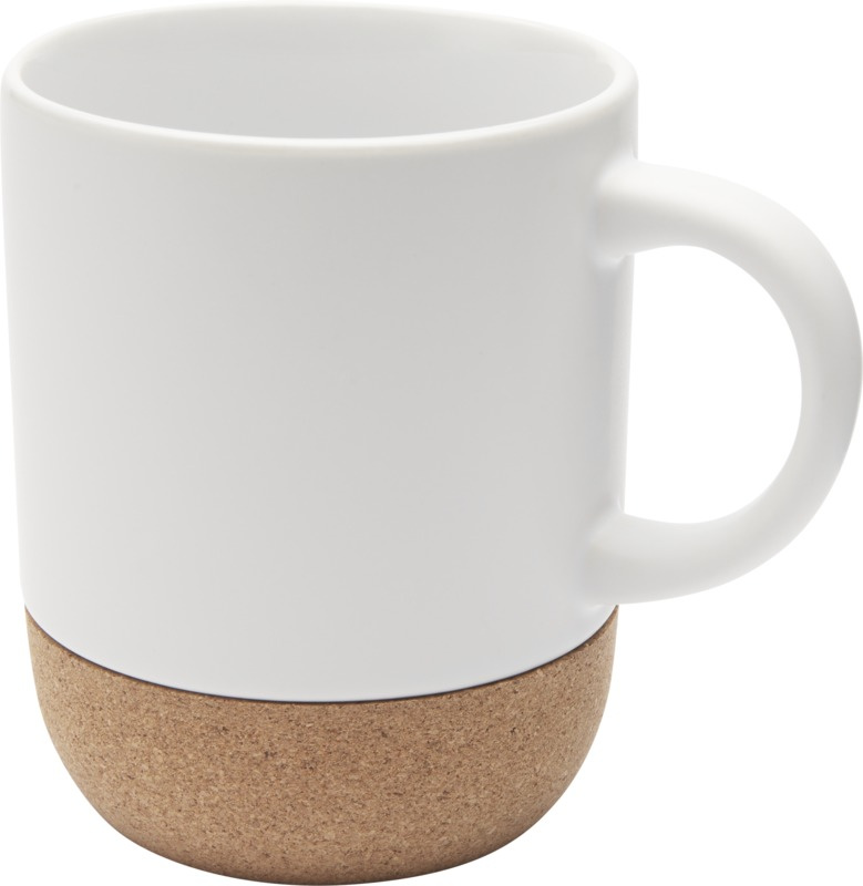 Logotrade advertising products photo of: Billie 300 ml ceramic sublimation mug with cork details