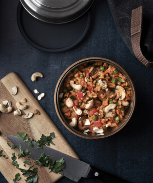 Logo trade promotional merchandise image of: Black+Blum Glass Lunch Bowl 750ml