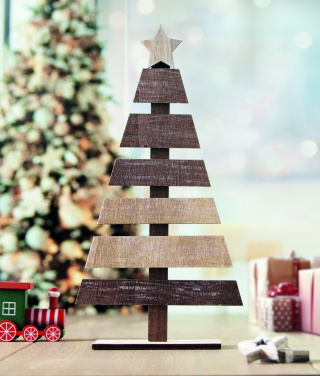 Logotrade promotional giveaway image of: Wooden Christmas tree