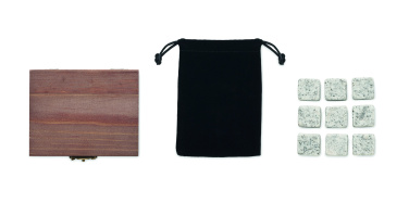 Logo trade promotional products picture of: 9 stone ice cube set in box