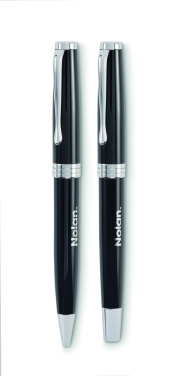 Logotrade business gift image of: Ball pen and roller set
