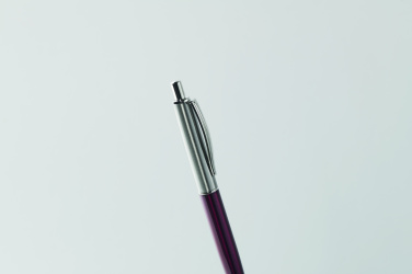 Logo trade promotional merchandise picture of: Push button pen in box