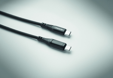 Logotrade business gift image of: 100W charging cable type-C