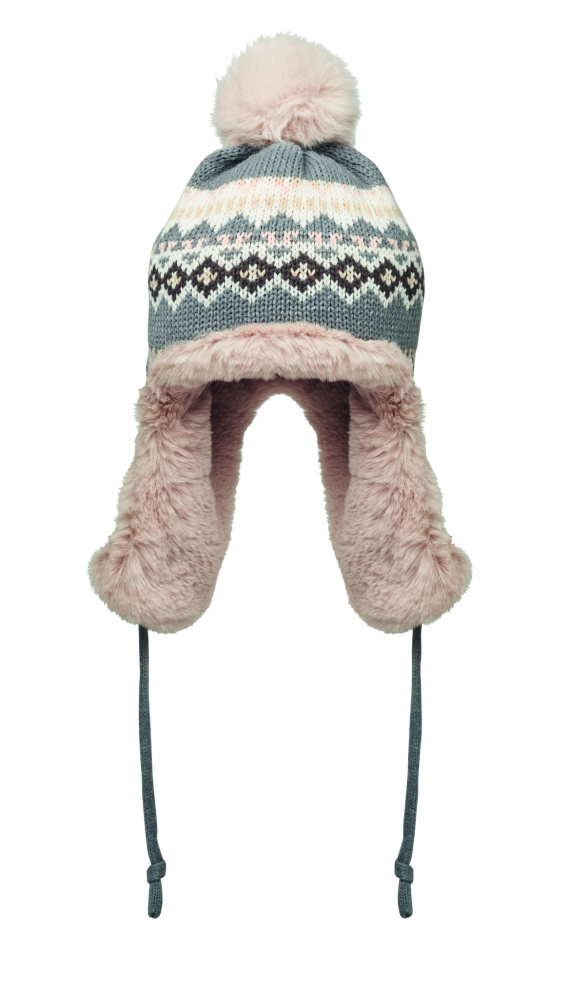 Logo trade promotional product photo of: Knitted beanie with ear flap