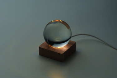 Logo trade advertising products image of: LED glass ball